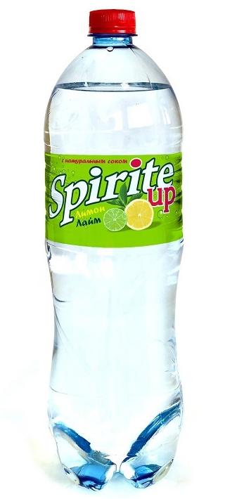 Напиток безалкогольный среднегазированный "Spirite up" со вкусом "Лимон и Лайм" сокосодержащий 1,5л