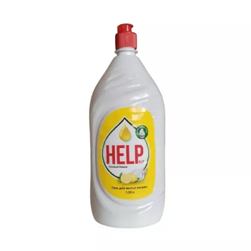 Гель для мытья посуды "HELP PLUS" 1,35л, Альфатехформ ООО