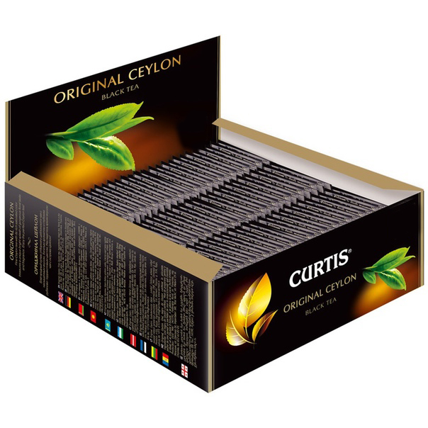 Чай черный Curtis "Classic Ceylon" с/я, 150пак*2гр.