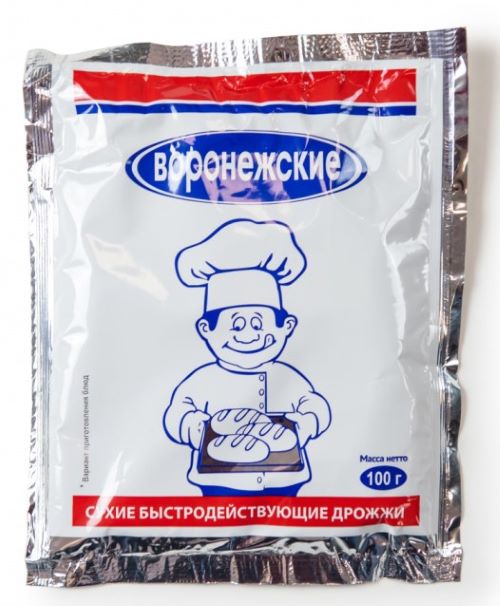 Дрожжи Воронежские 100г ООО САФ НЕВА