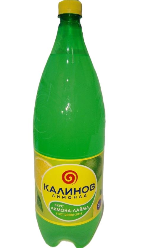 Напиток Калинов лимонад классический Лимон Лайм 2л.
