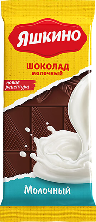 Шоколад Яшкино молочный 90г/3шт, КДВ Групп ООО