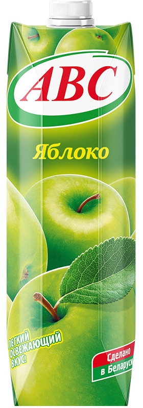 Нектар яблочный АВС 1,0 л