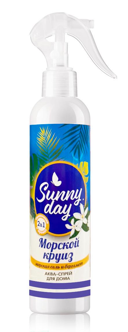 Освежитель воздуха Аква спрей "Морской круиз"Sunny Day 400 мл.
