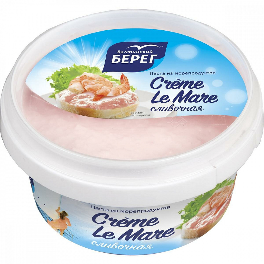 Каталог Паста из морепродуктов со сливками, п/б 270 г