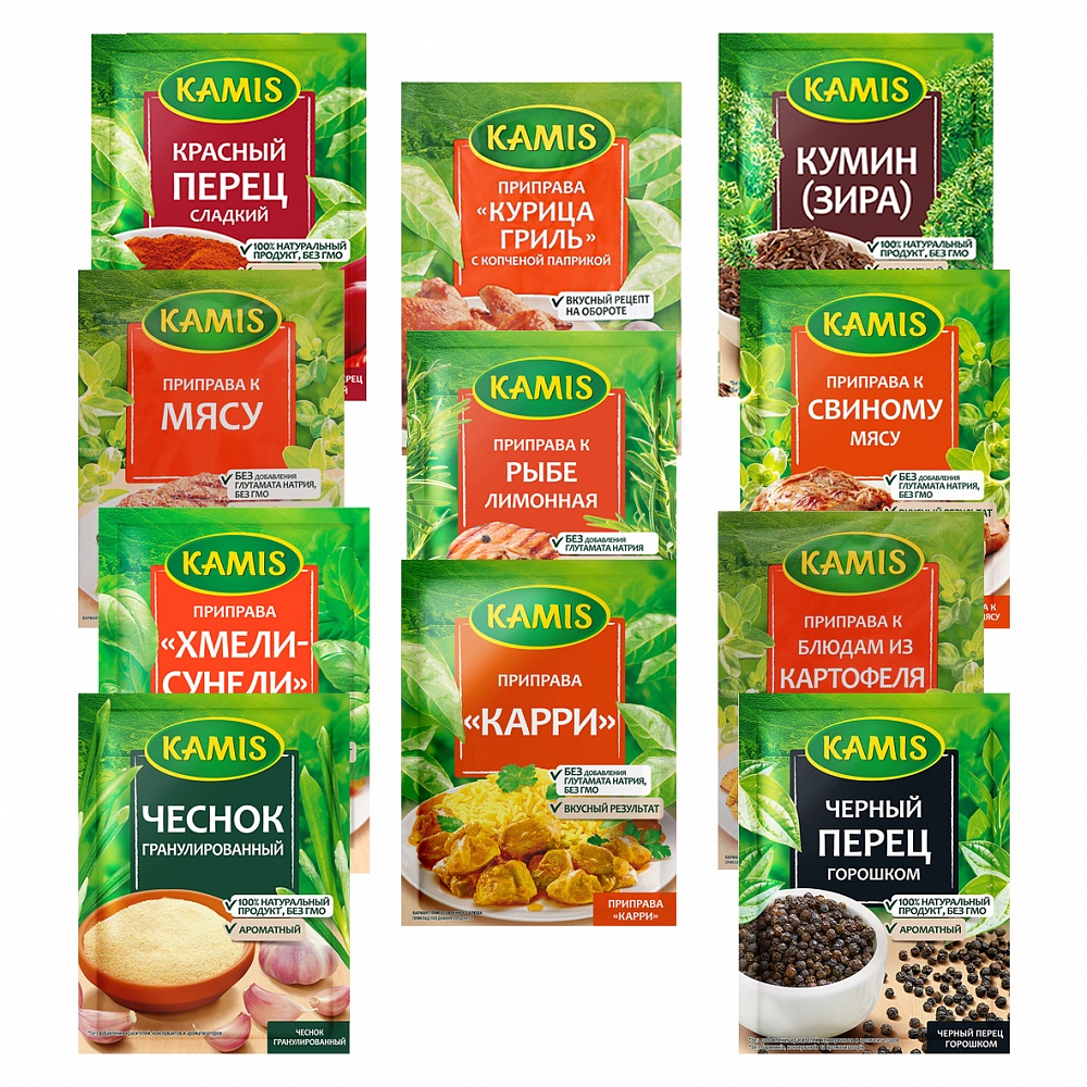 Приправа KAMIS, McCormick 25 гр. Камис Приправы ООО